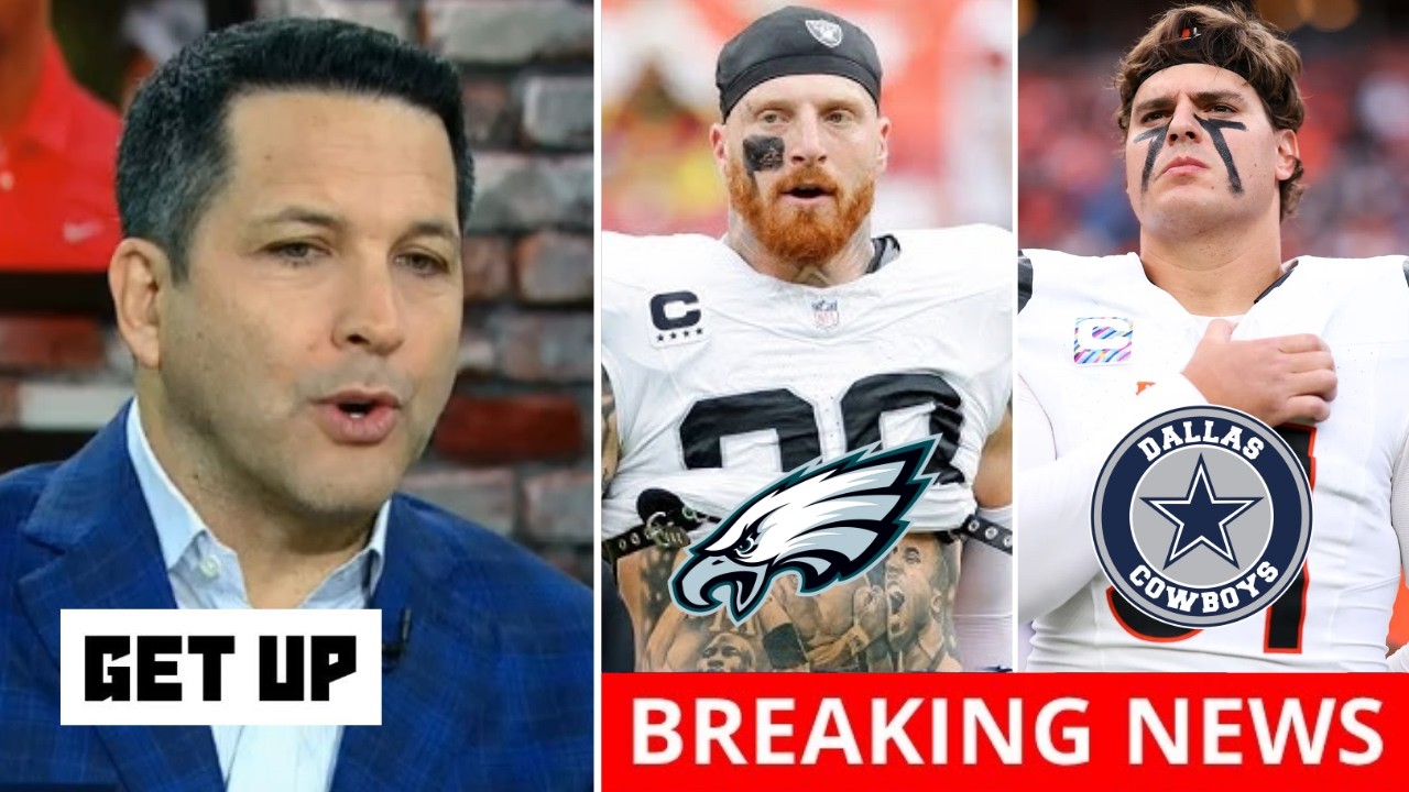 GET UP | Adam Schefter updates on NFL Trade: Maxx Crosby to Eagles - Cowboys sign Trey Hendrickson?