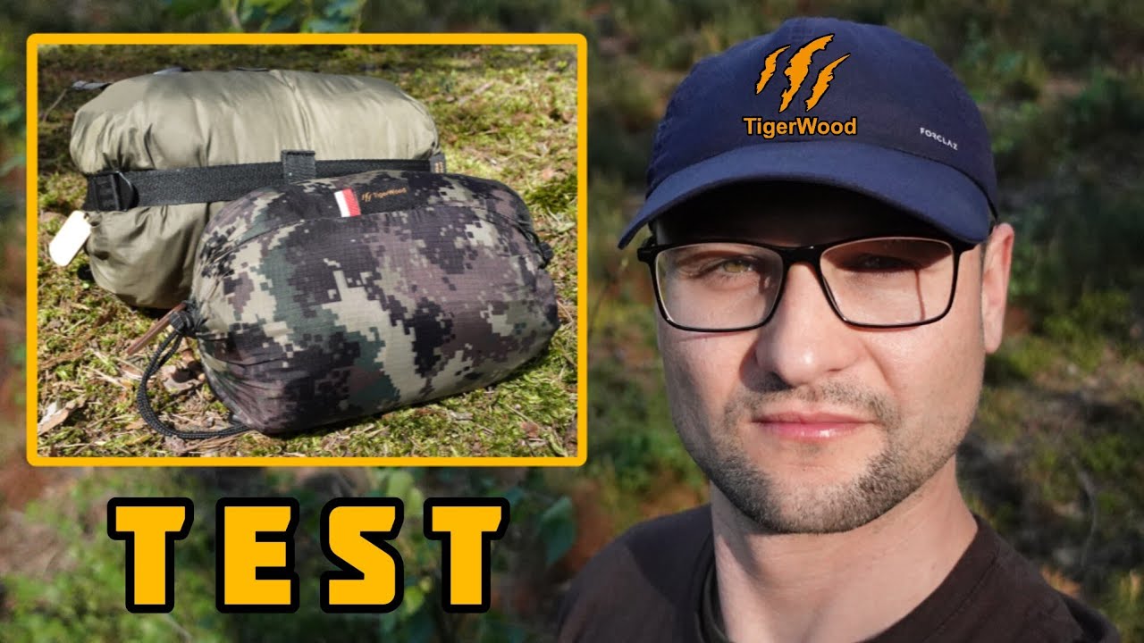 Biwak w lesie. Hamak Ważka V2 i underquilt Marra 2.0 od Tigerwood - test i recenzja.