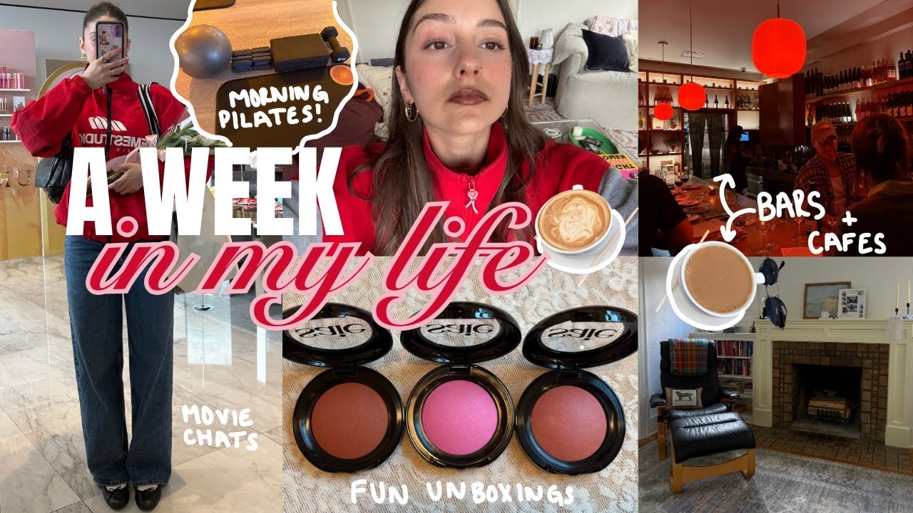 LA WEEK IN MY LIFE: bars & cafes, brand giftings, morning pilates, movie review + more!!