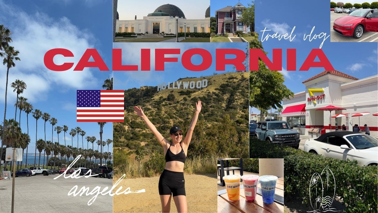 CALIFORNIA VLOG 🌴 10 Days in LA, San Diego, Laguna Beach & Erewhon | USA Travel Vlog