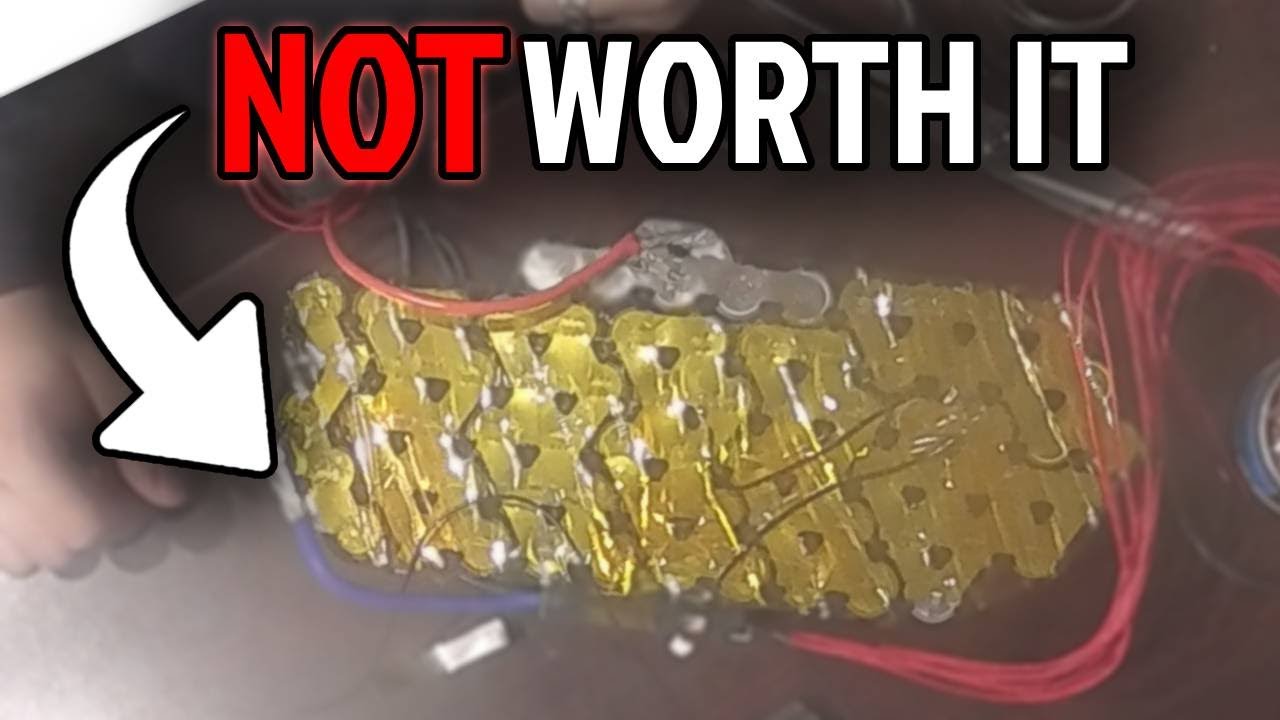 Why You SHOULDN'T Build Your Own E-Bike Battery