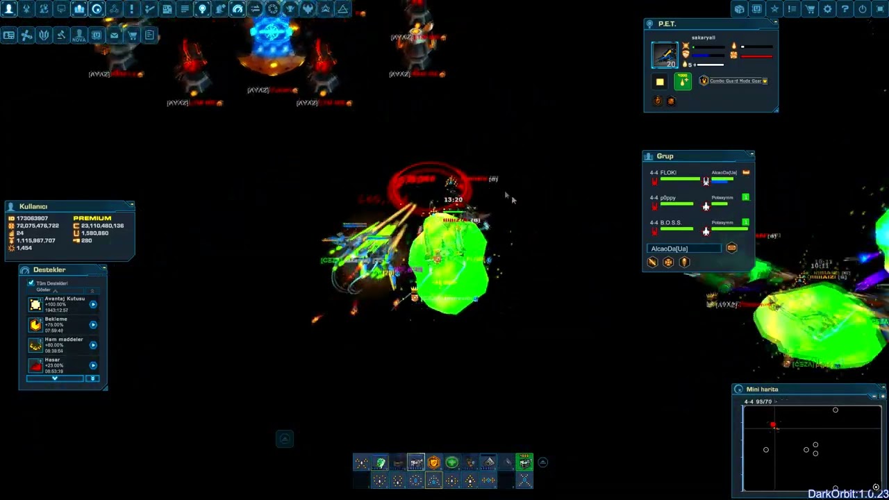 darkorbit ѕαкαяуαlι＊54＊CEZA VS ayaz HARD CORE UNİTY