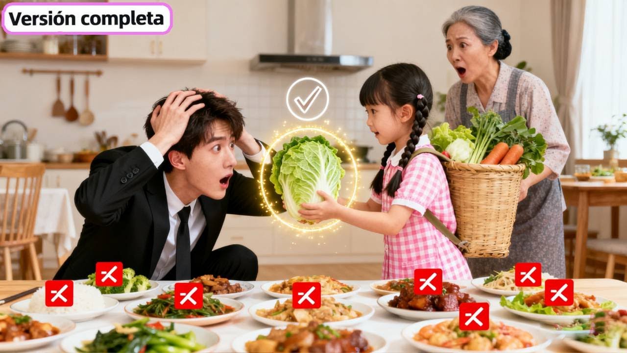 El CEO es alérgico a todos los alimentos—una cesta de verduras de la chica campesina lo curó!