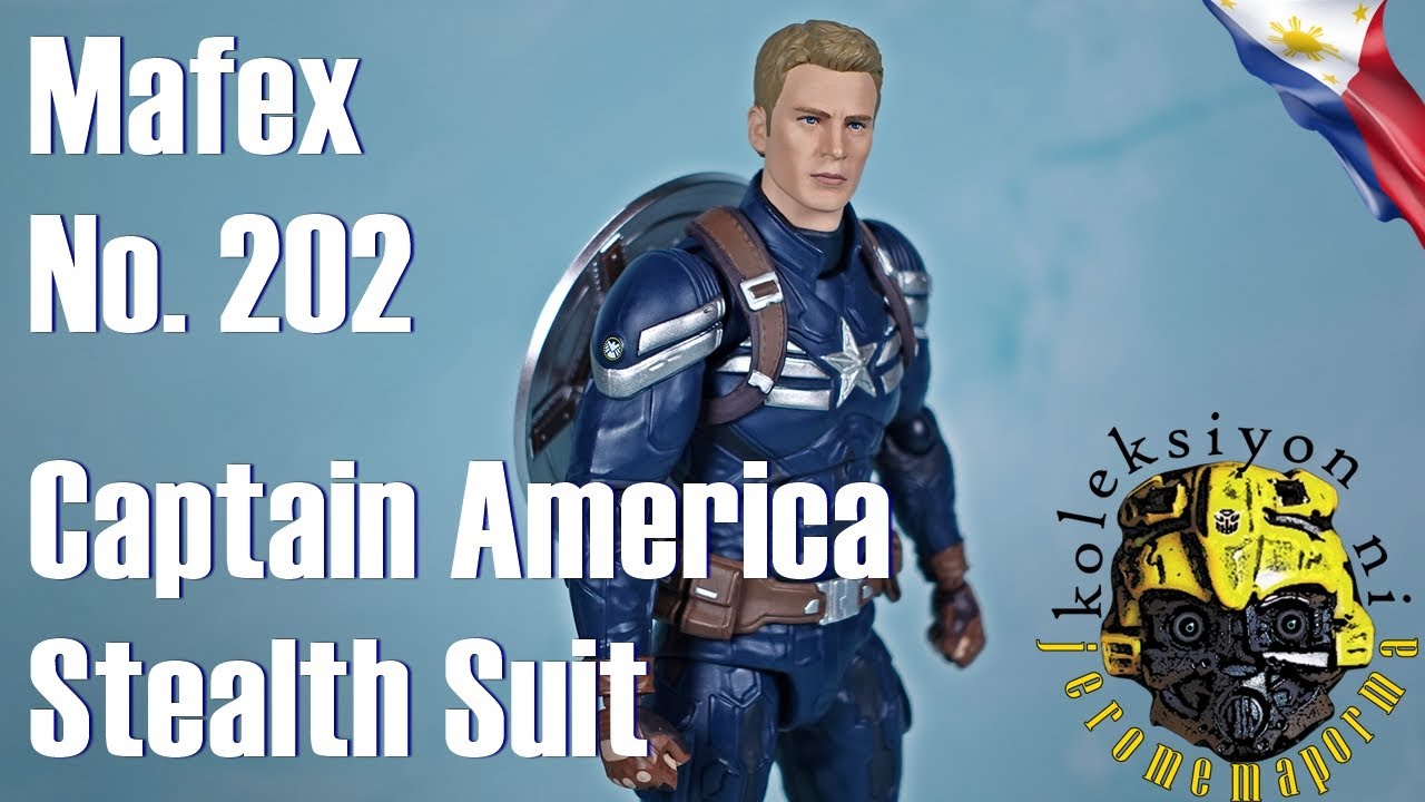 Unboxing & Review: MAFEX No. 202 Captain America - Stealth Suit (The Winter Soldier)