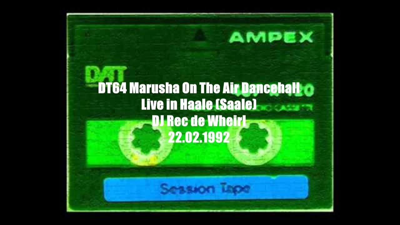 DT64 Dancehall Party 1992  Rec de Weirl  -Live-  with Marusha, Marcos Lopez, Tanith,  Halle (Saale)
