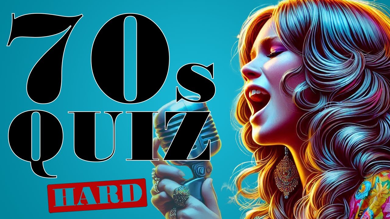 BIG HITS OF THE 70s |  MUSIC QUIZ  | Guess the song | Difficulty HARD
