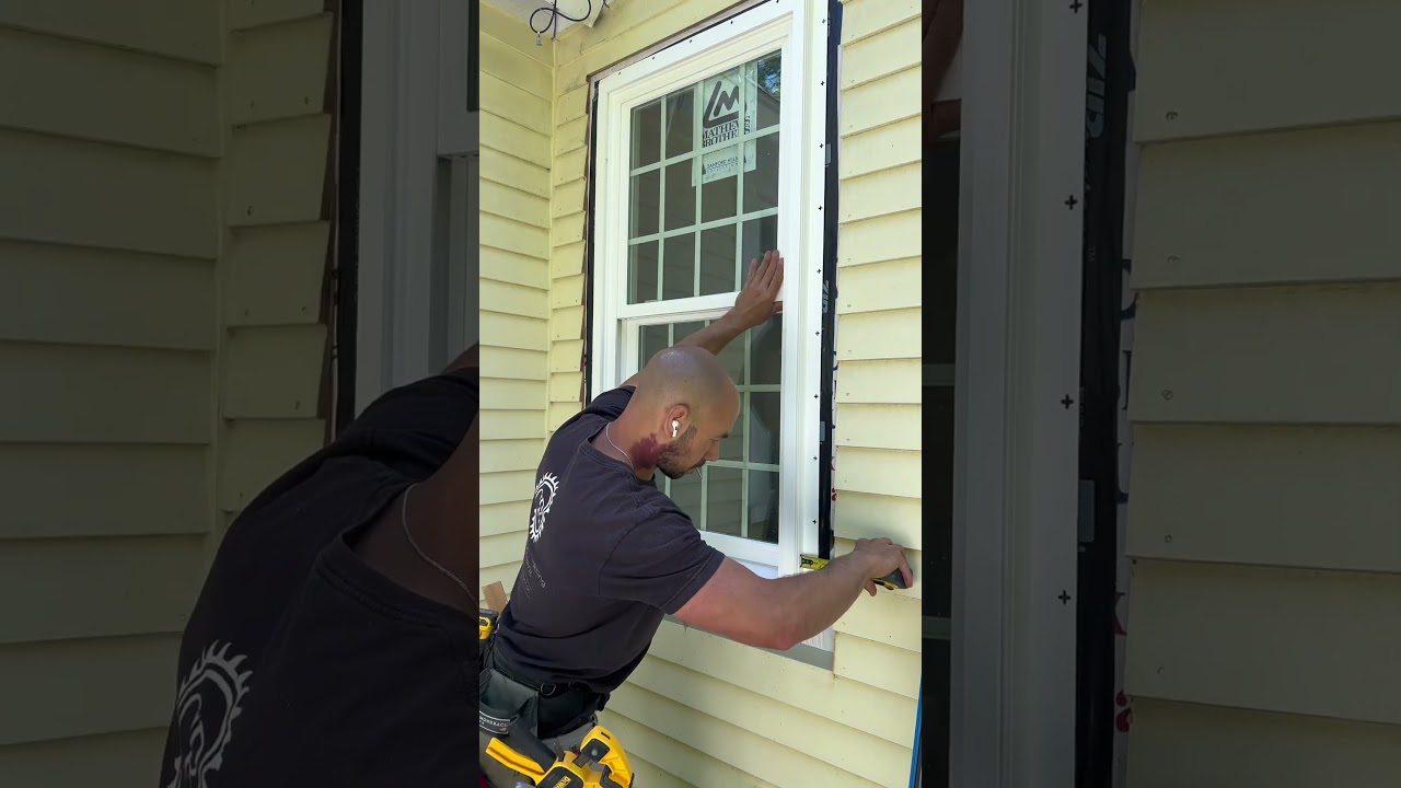 Vinyl window install tips. #diy #remodelingexperts #homeimprovement #windowinstall #construction