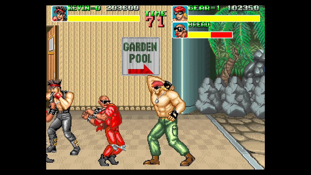 Big Fight: Big Trouble in the Atlantic Ocean 2 player Netplay arcade game