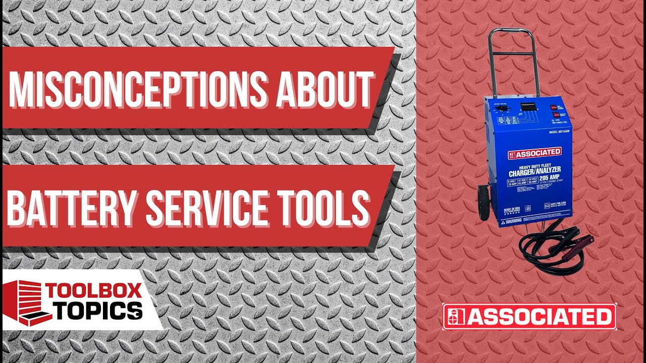 Toolbox Topics: Misconceptions about battery service tools | An interview with Associated Equipment