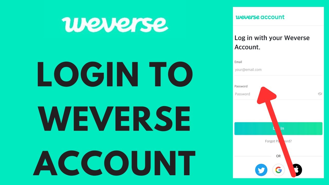 WeVerse Login - How to Sign in to WeVerse Account on Desktop (2023)