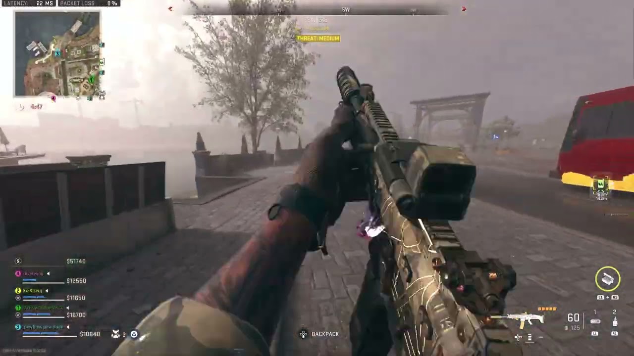 CoD DMZ Vondel - they spent the entire match sniping from University, covering under their UAV...