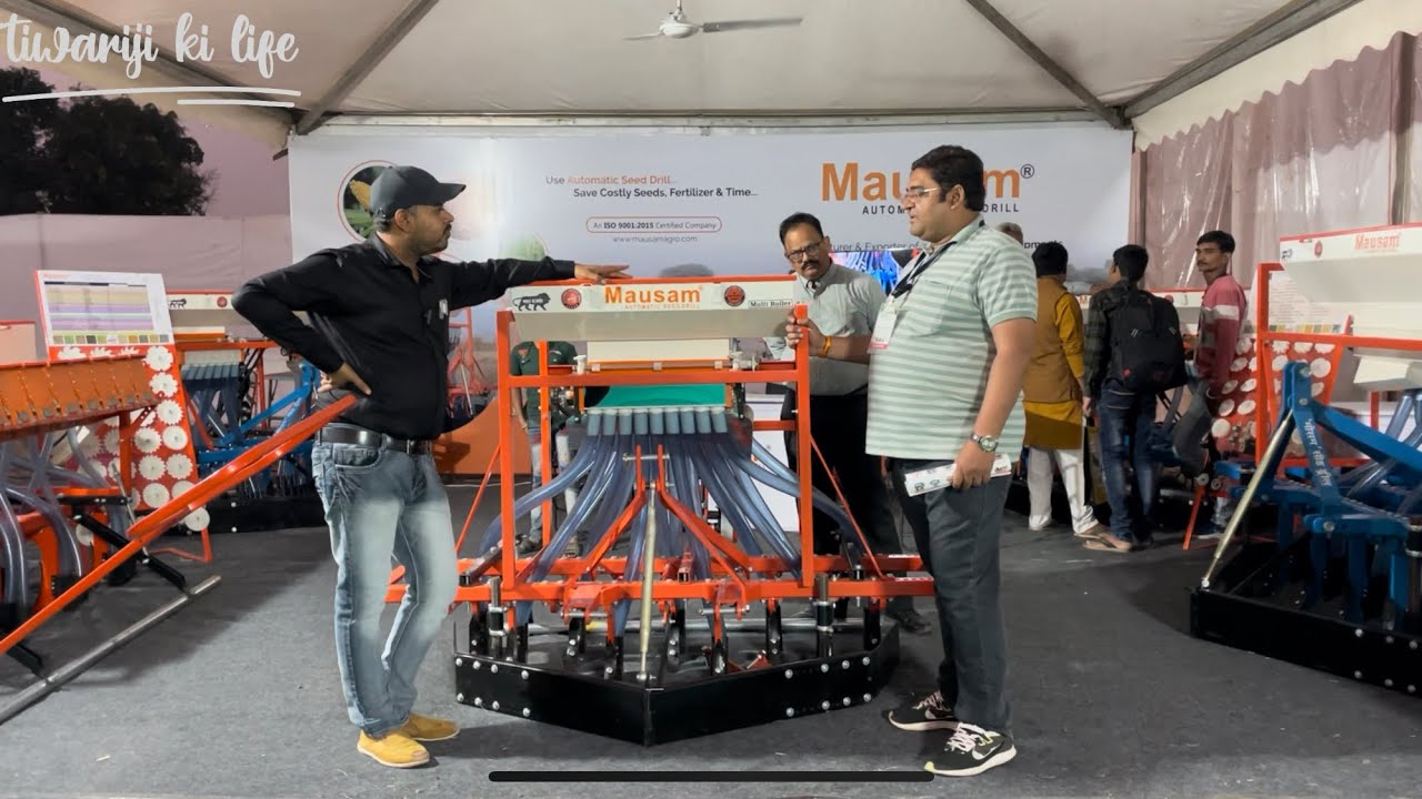 अब किसान भाई एक सीड्रिल से बोएं सारी फसलें पेश है Multi Crop Seed Drill | Mini Tractor Seed Drill