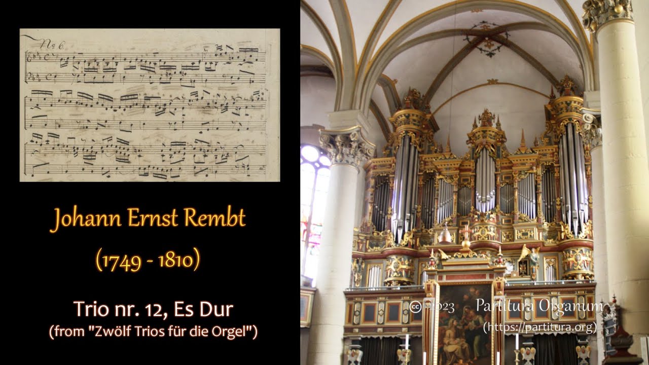 Johann Ernst Rembt, Trio nr. 12, Es Dur