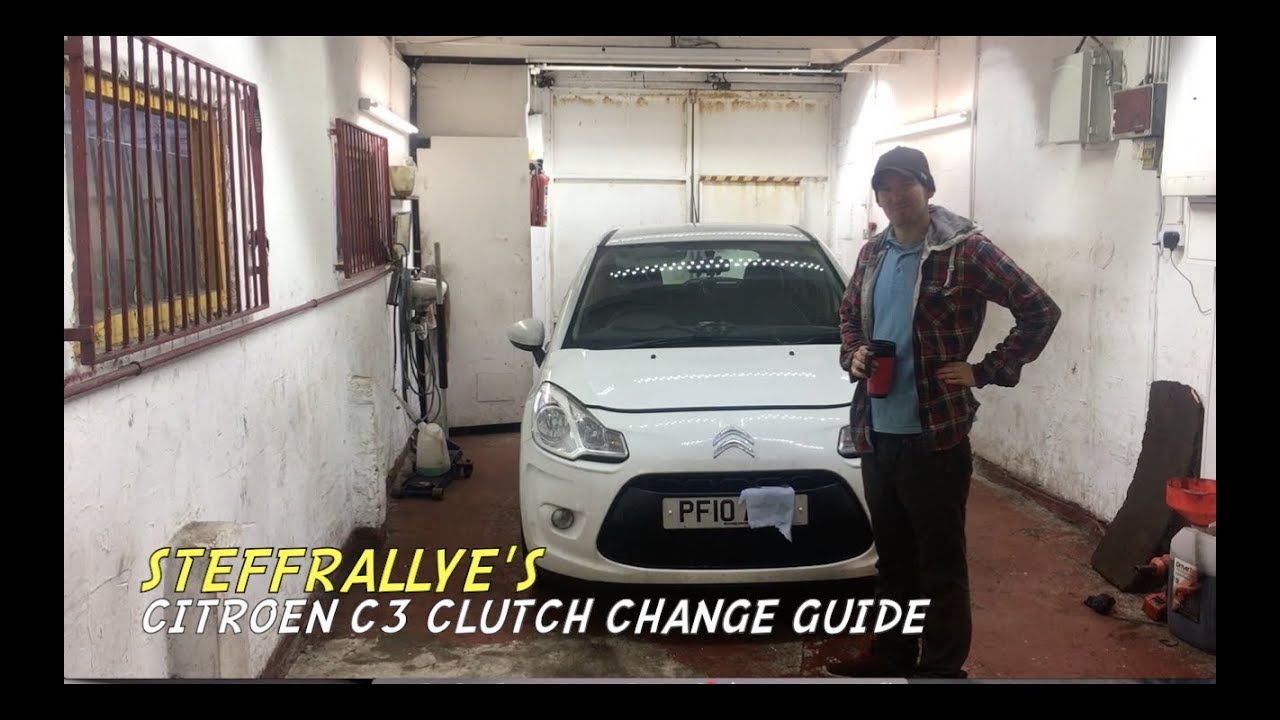 Citroen C3 clutch change, quick guide