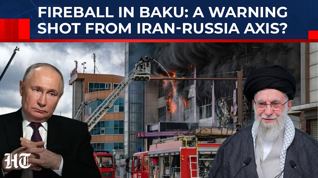 Explosion In Azerbaijan's Baku As Iran-Russia Caspian Sea Nexus Threatens US-Brokered Peace Deal