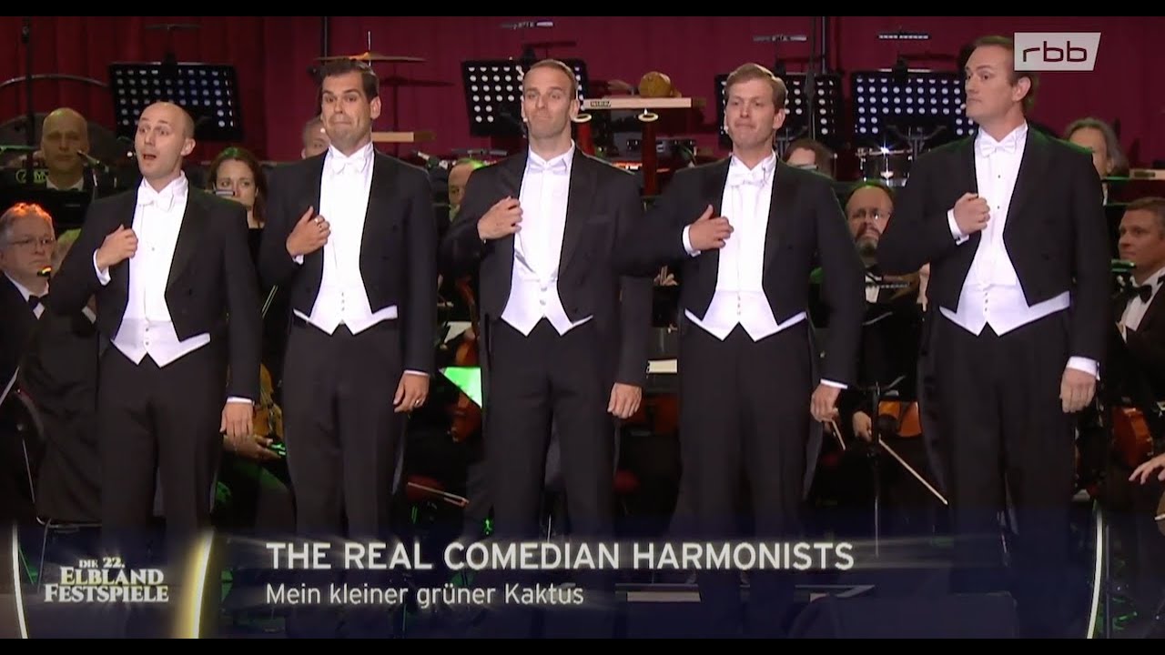 The Real Comedian Harmonists: Mein kleiner Grüner Kaktus (Elblandfestspiele 2023)