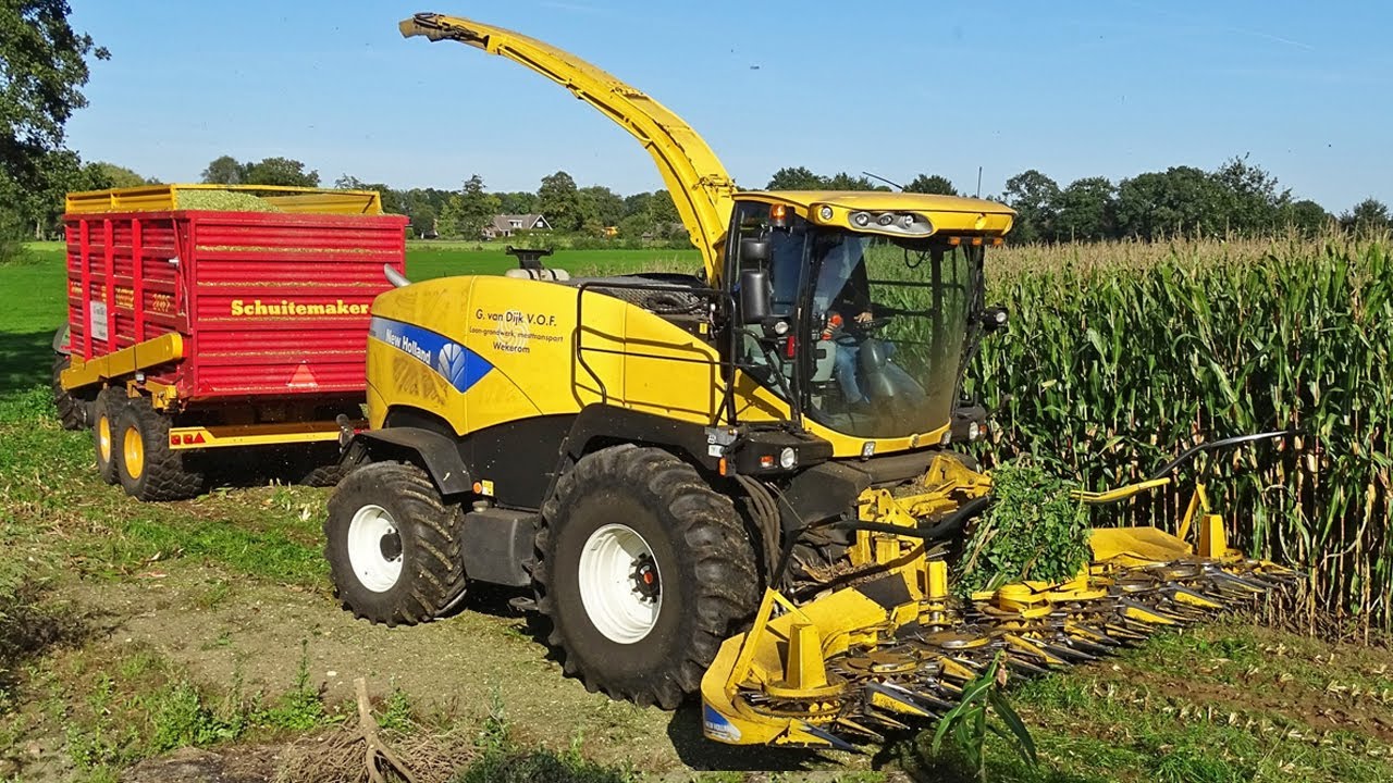 Mais Silage | New Holland + Fendt | Van Dijk | 2020