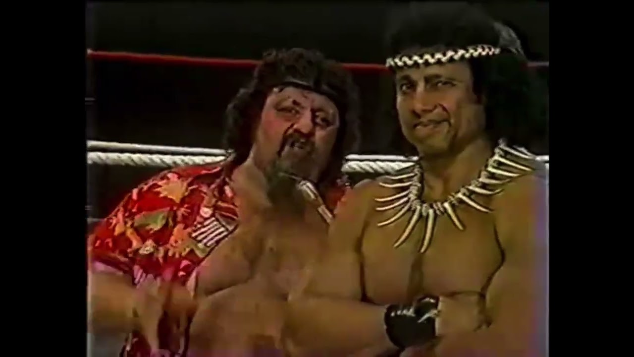 Jimmy Snuka & Lou Albano MSG promo - aired 6/19/1982