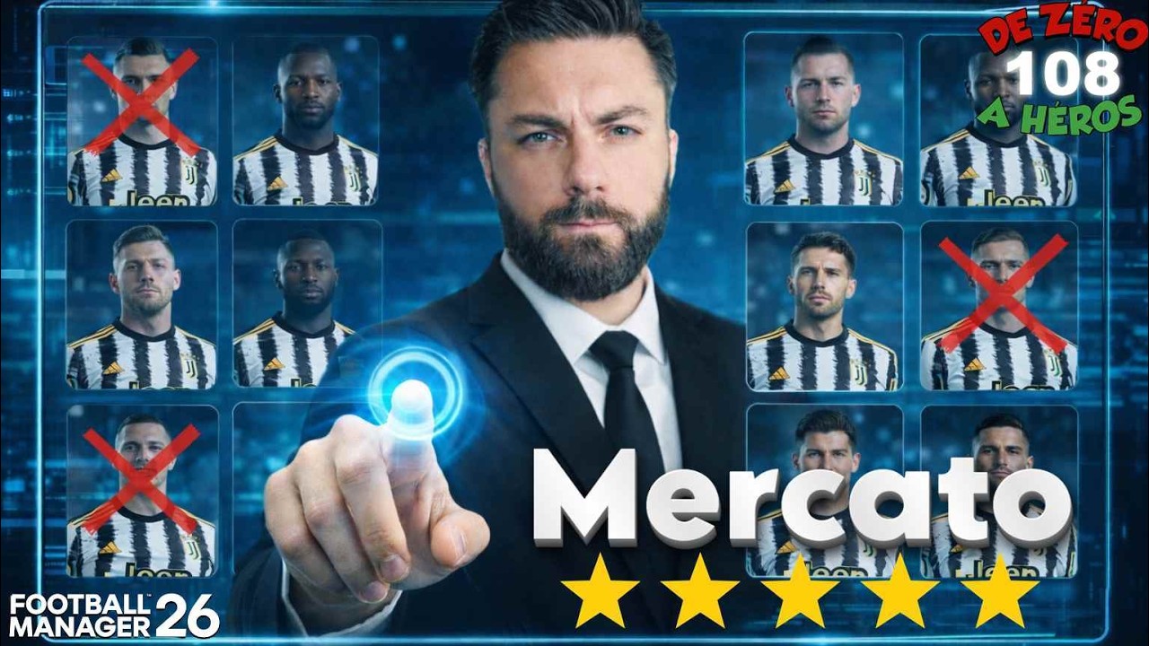 UNE PREMIERE SORTIE INOUBLIABLE AVEC LA JUVENTUS 😲- De Zéro à Héros 🌍| Episode 108 | FM26