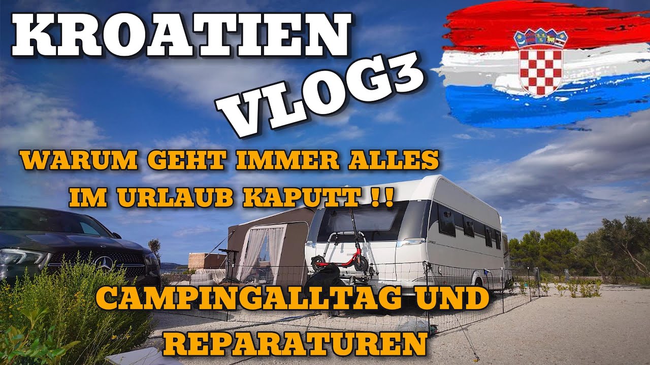 Kroatien 🇭🇷 in der Nebensaison – lohnt sich das noch vom Wetter? I Campingalltag & Reparaturen