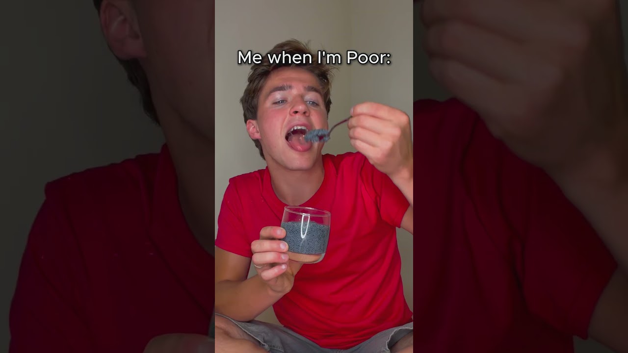Me when I&rsquo;m poor
