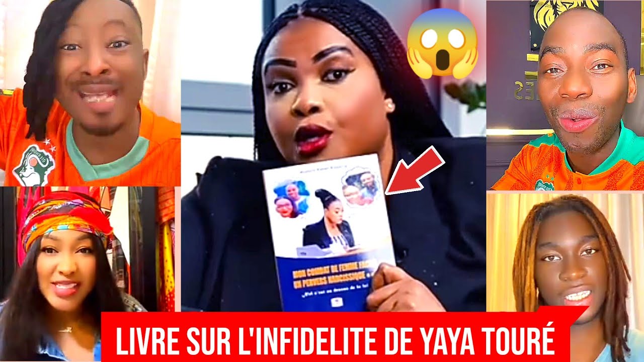😱la tchiza de yaya touré écrit un livre sur lui: incroyable réaction des Ivoiriens