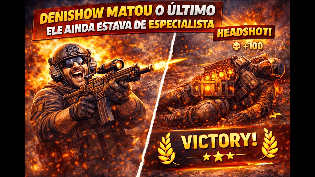 SQD3 - #PT041 - Denishow matou o ultimo com especialista - Win