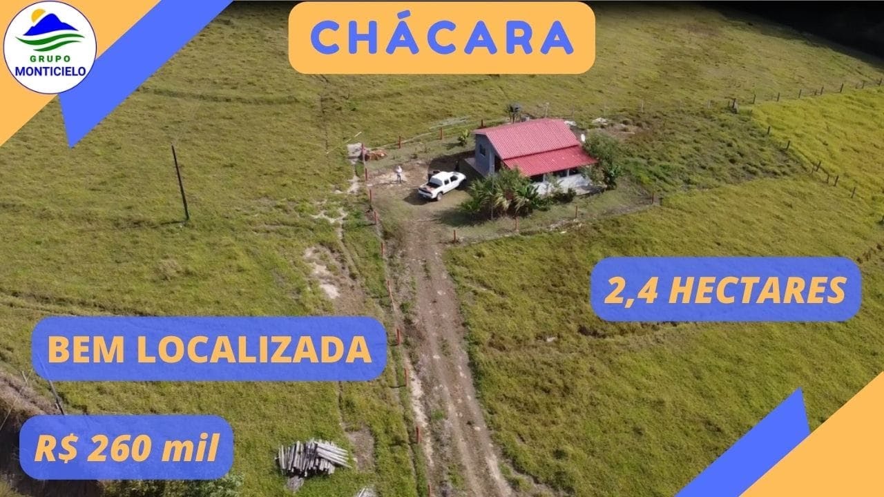 EXPLORE A MARAVILHOSA CHÁCARA DE 2,4 HECTARES NO PARANÁ! (CÓD C282)