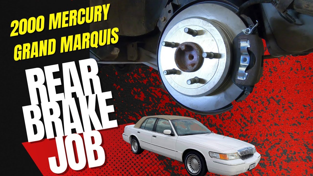 1998-2002 Ford Crown Victoria/Mercury Grand Marquis Rear Brake Rotors and Pads Replacement: How To