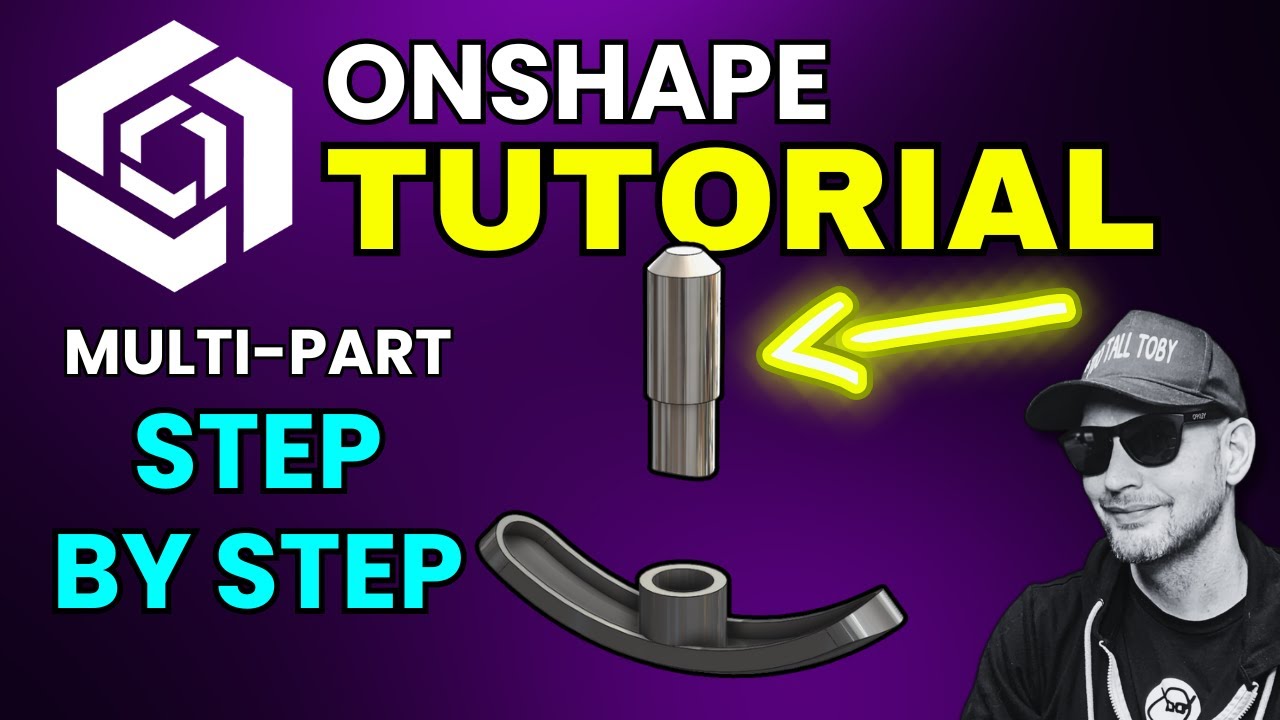 Бесплатное учебное пособие Onshape Multi-Body для учащихся старших классов и студентов колледжей,...