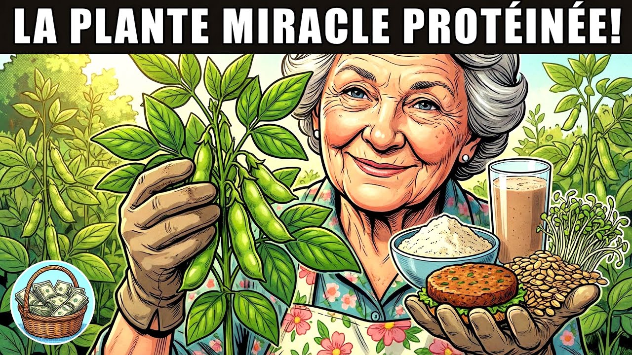 Cette SEULE Plante Contient Plus De Protéines Que Le Soja & Permet De Faire 5 ALIMENTS