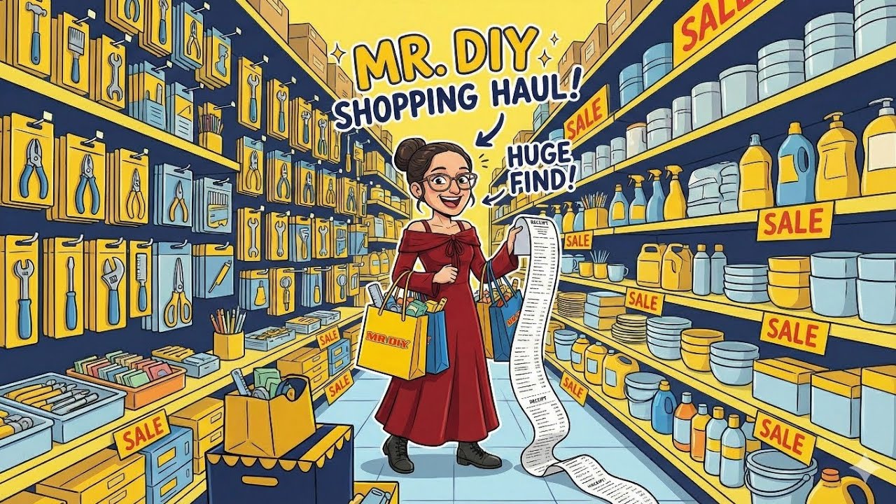 I went to MR. DIY for 