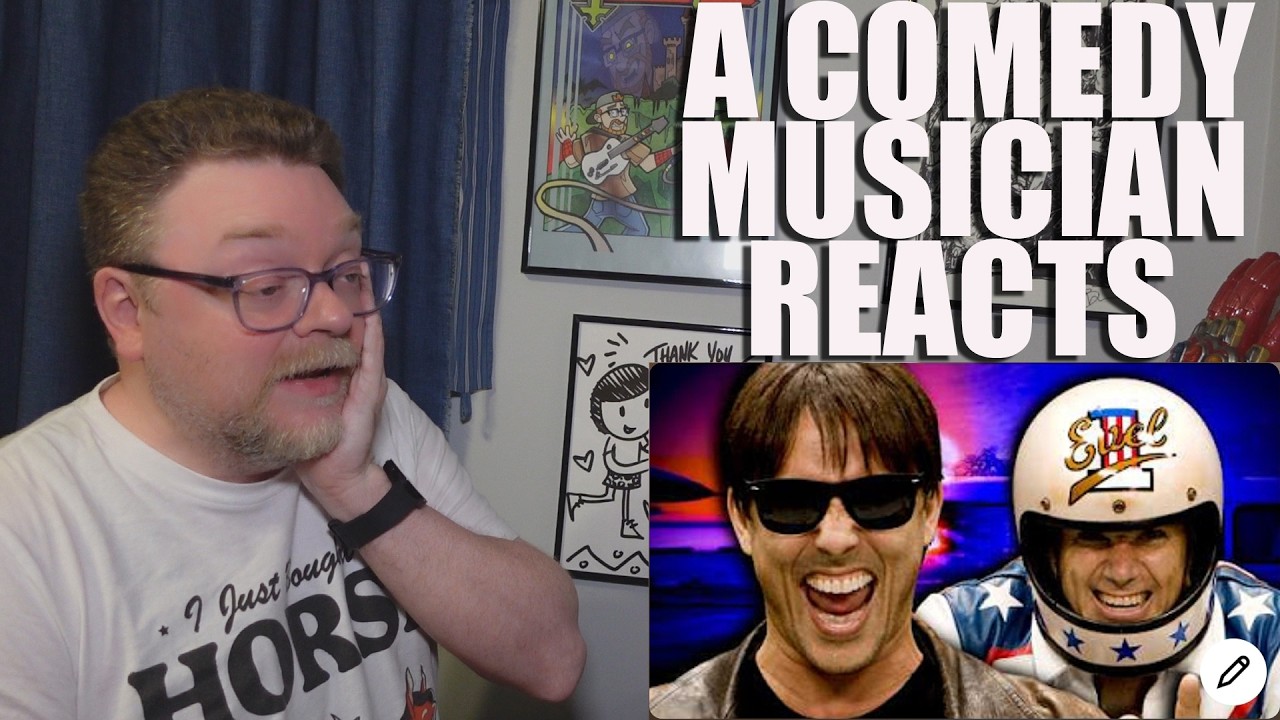 A Comedy Musician Reacts | Tom Cruise vs Evel Kinevel. Epic Rap Battles of History REACTION/ANALYSIS