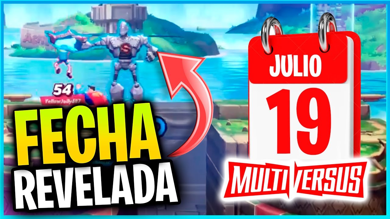 FECHA REVELADA MultiVersus Y GAMEPLAY de Gigante de Hierro!