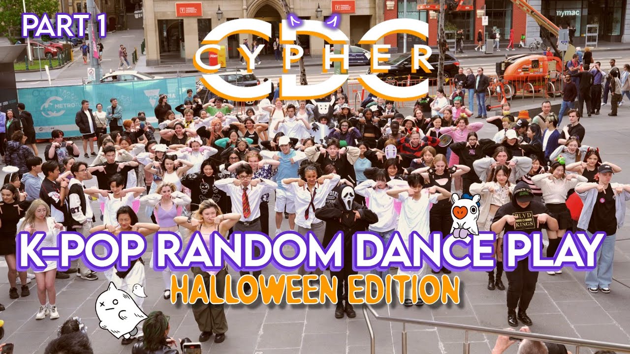 [KPOP IN PUBLIC] K-POP RANDOM DANCE PLAY - HALLOWEEN EDITION [Part 1] | Melbourne, Australia