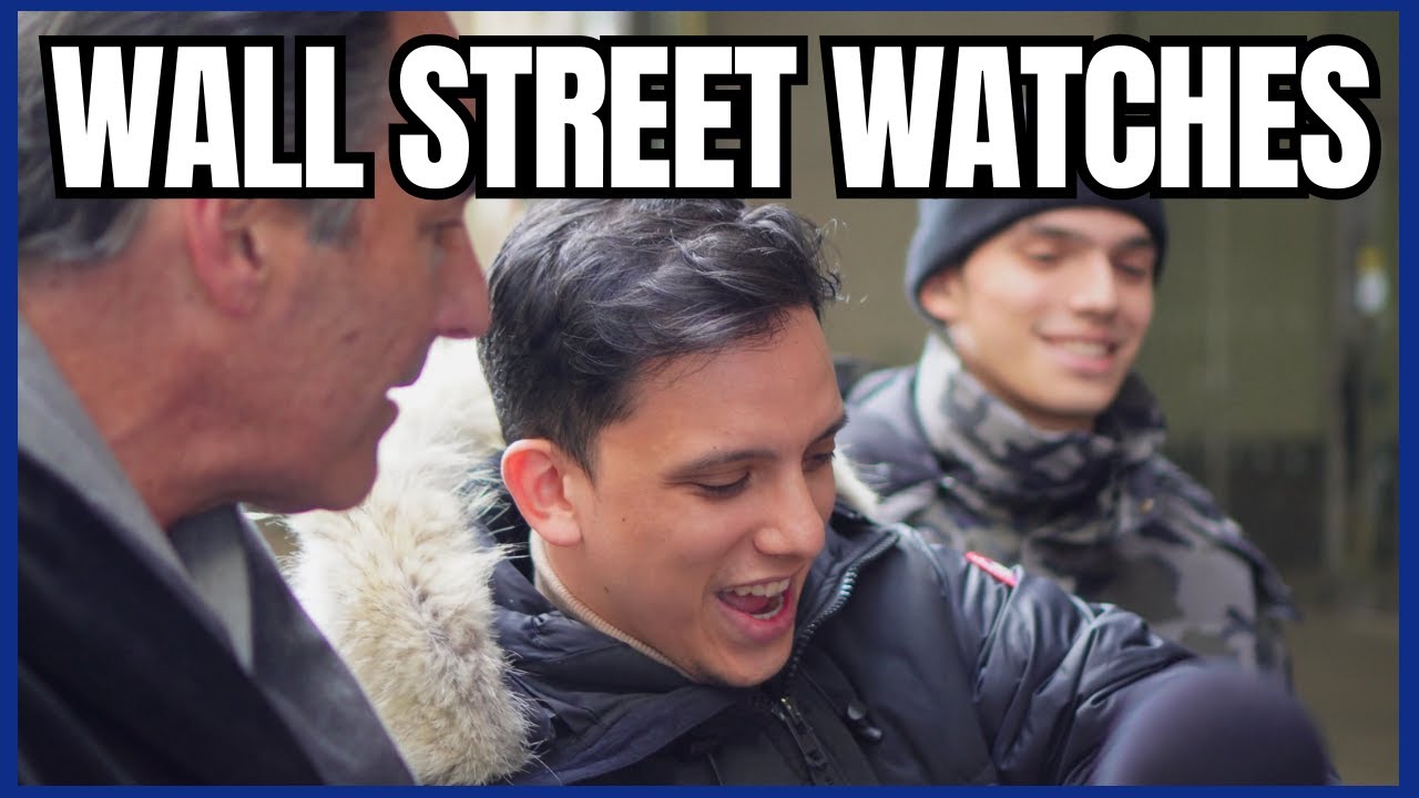 New Yorkers Reveal their FAVORITE Watches on Wall Street!