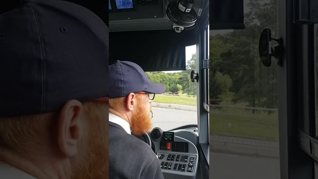 Fintry to City Center 32 Dundee bus route POV