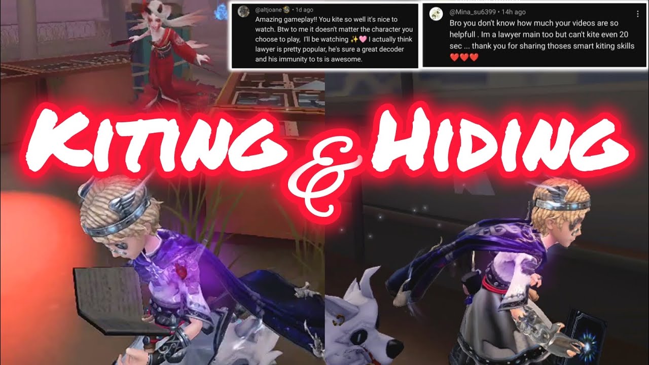 How to Kite Geisha or How to Hide!? 2 different Gameplay comparison! Lawyer Legendary Rank + TIPS