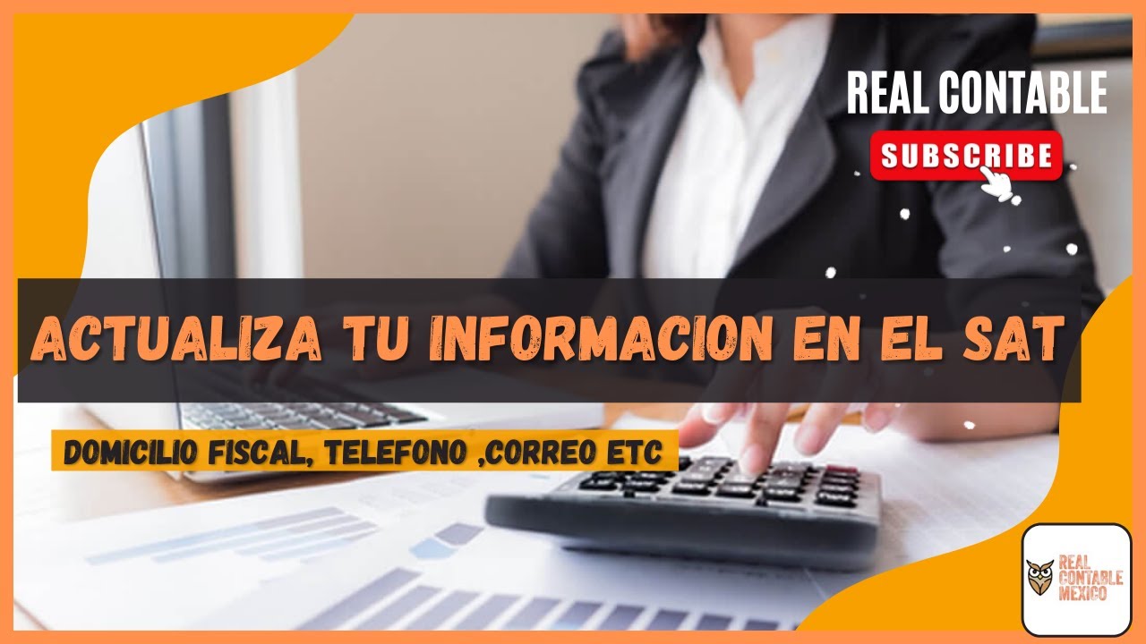 📣Como ACTUALIZAR INFORMACION y domicilio FISCAL🔥  ⚠️NO TE METAS EN PROBLEMA⚠️