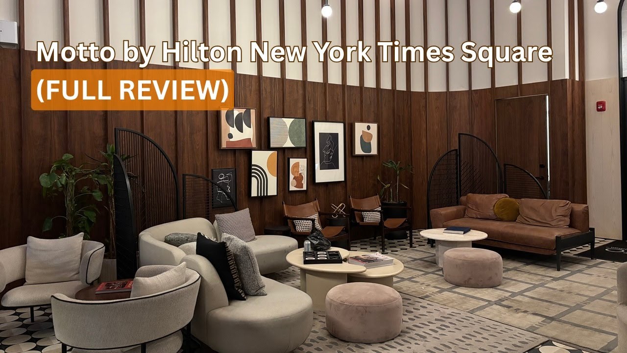 This is what to expect when you stay at the Motto By Hilton New York Times Square!!!