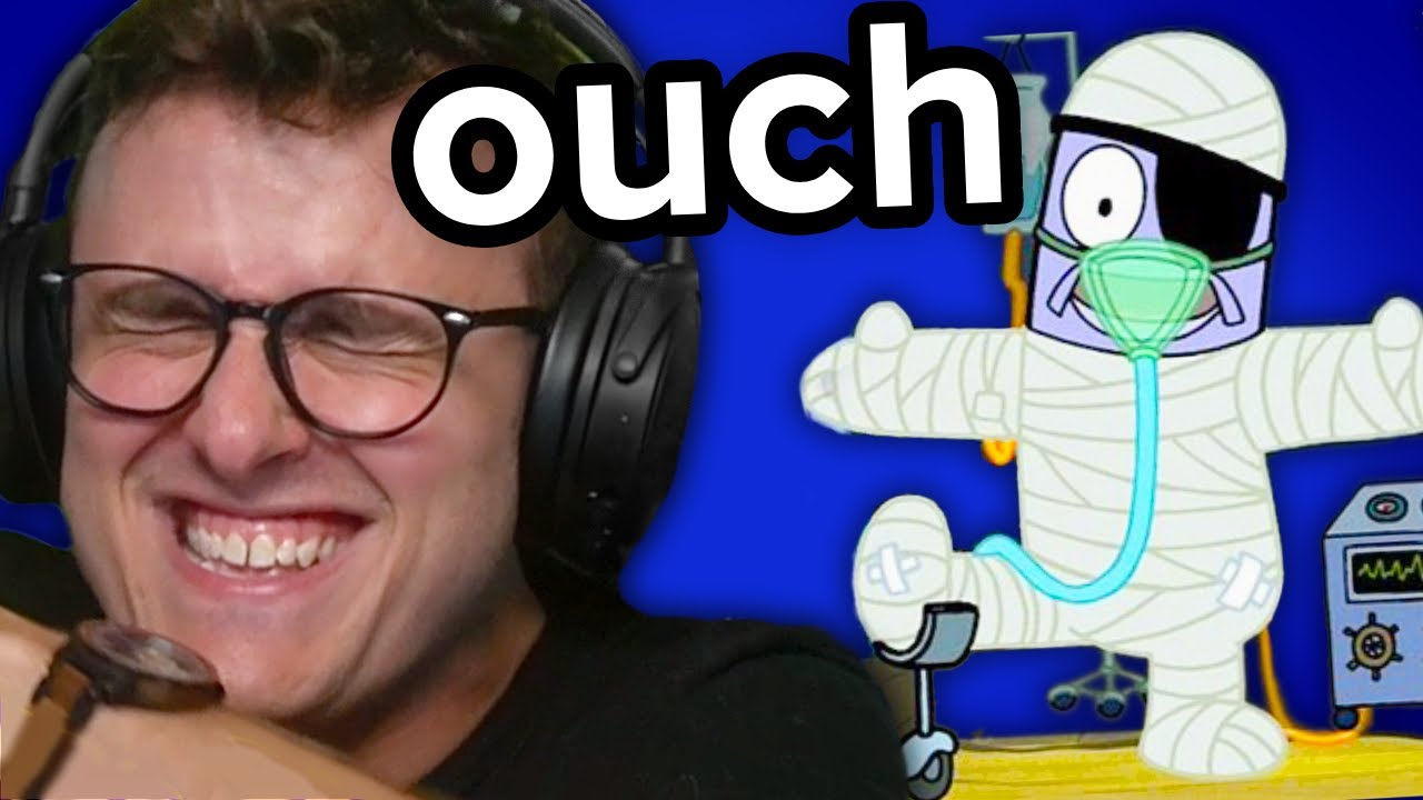 This kid KEPT hurting himself...