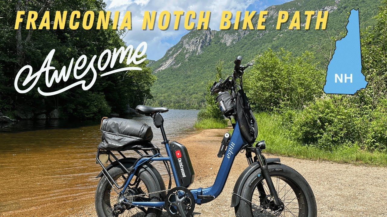 Awesome Views | Franconia Notch Bike Path |#ebikelife