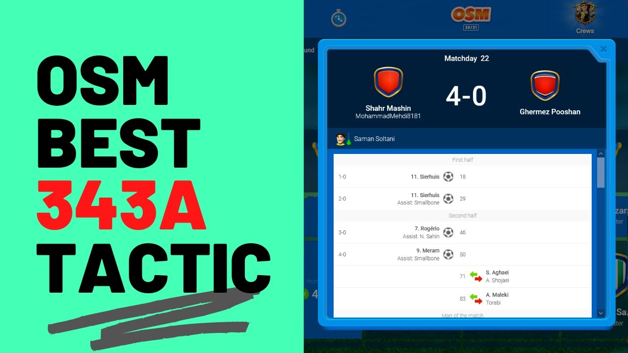 OSM BEST 343A TACTIC May 2021