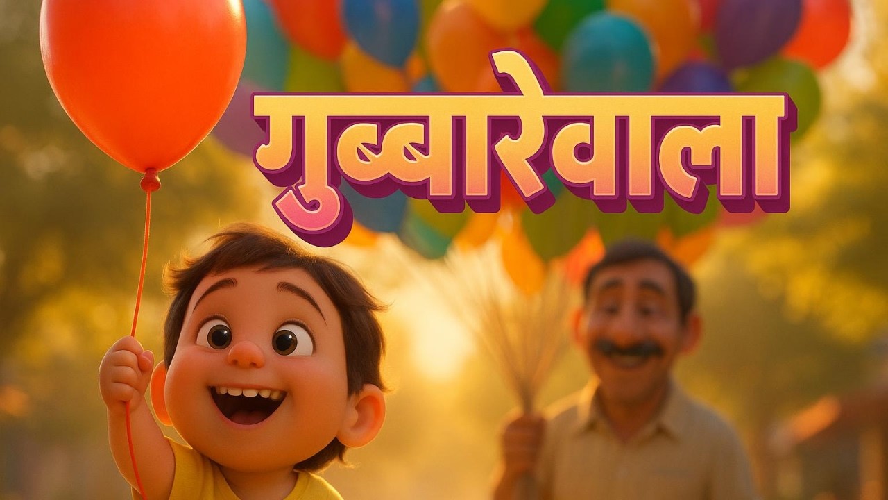 Gubbarevala 🎈 | Hindi Nursery Rhyme for Kids | Popular Bal Geet | Classic Kids Rhymes