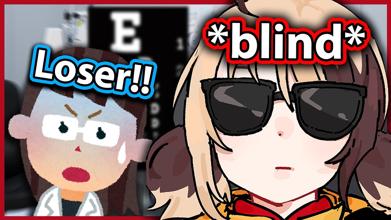 Gigi Cheats on a Eye Test in Japan and Immediately Regrets It【HOLOEN】