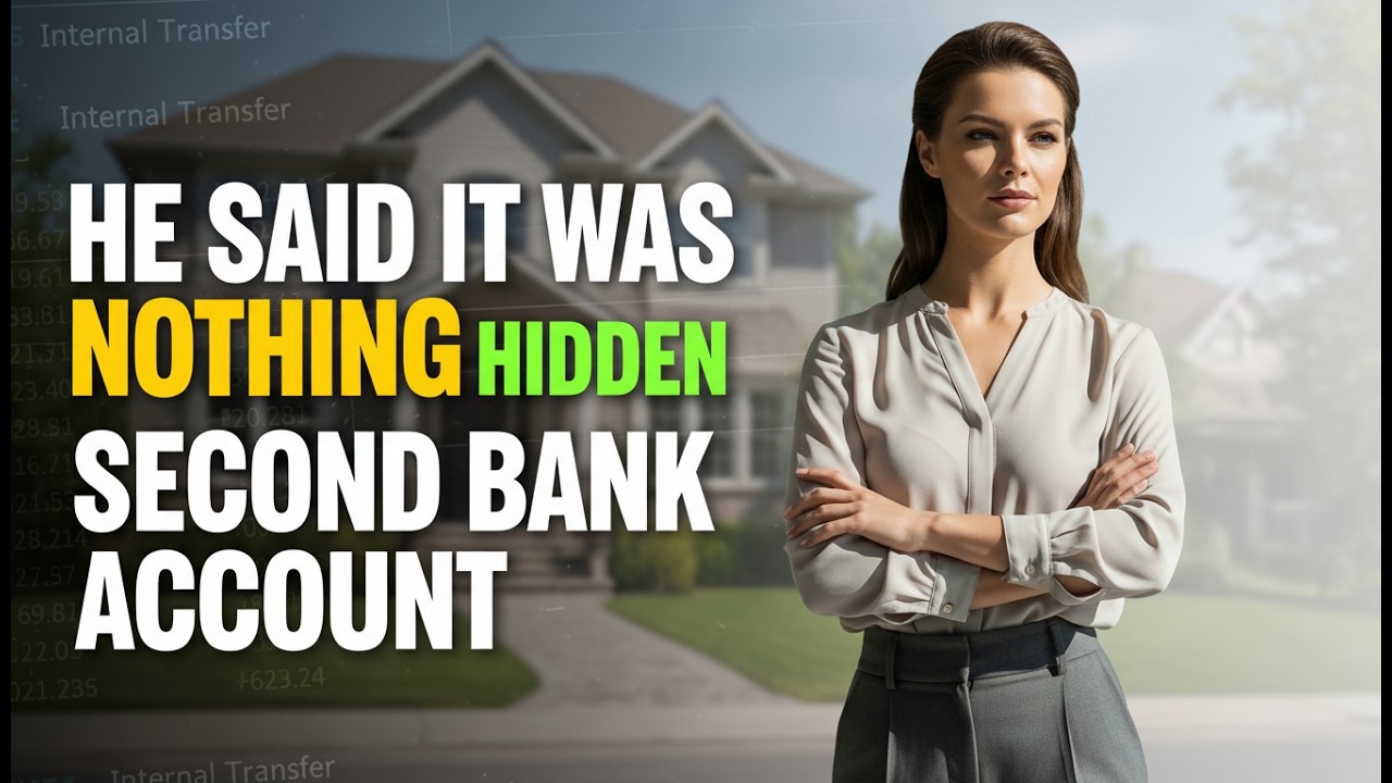 He Said It Was “Nothing” — Until I Found the Second Bank Account