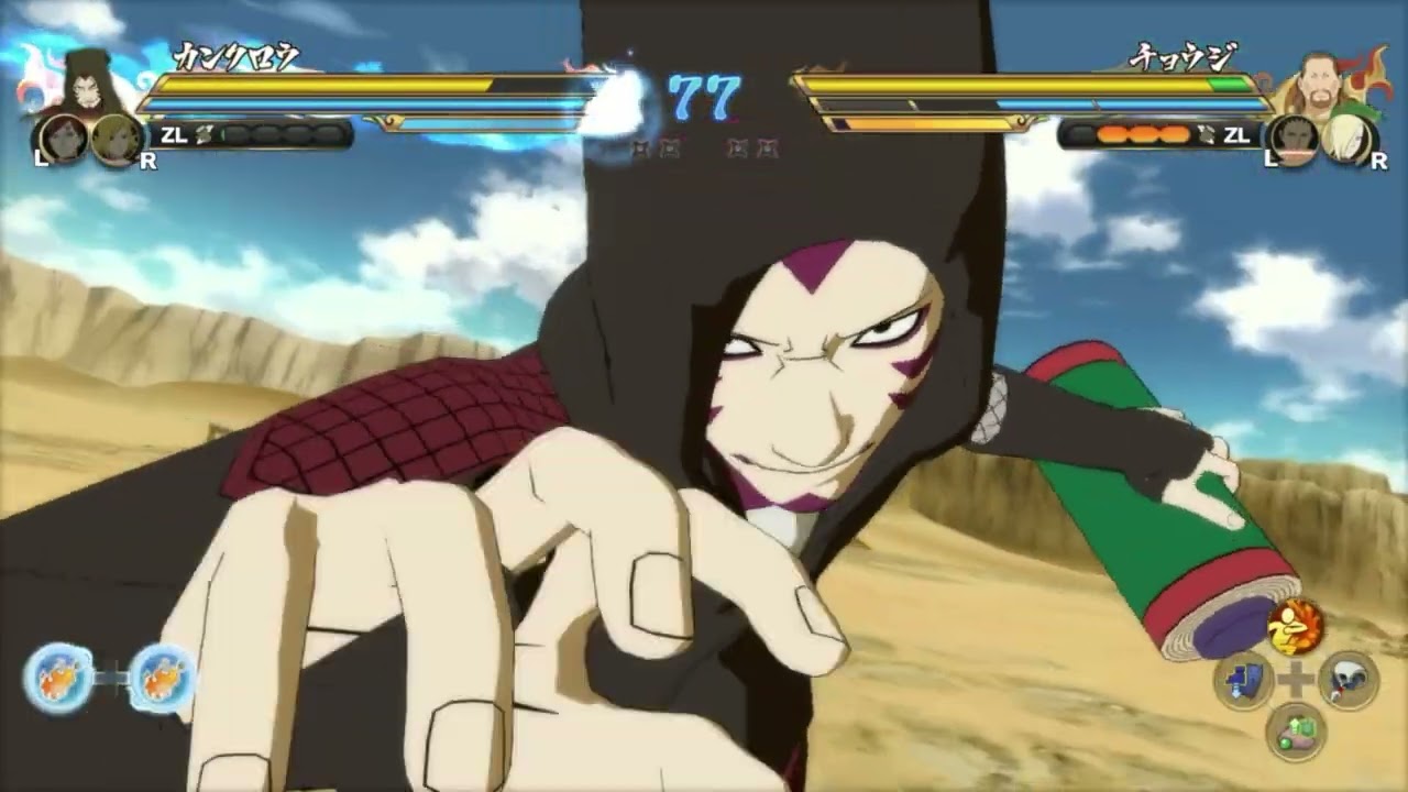 【NARUTO STORM】風影兄弟 / Gaara Temari Kankurō