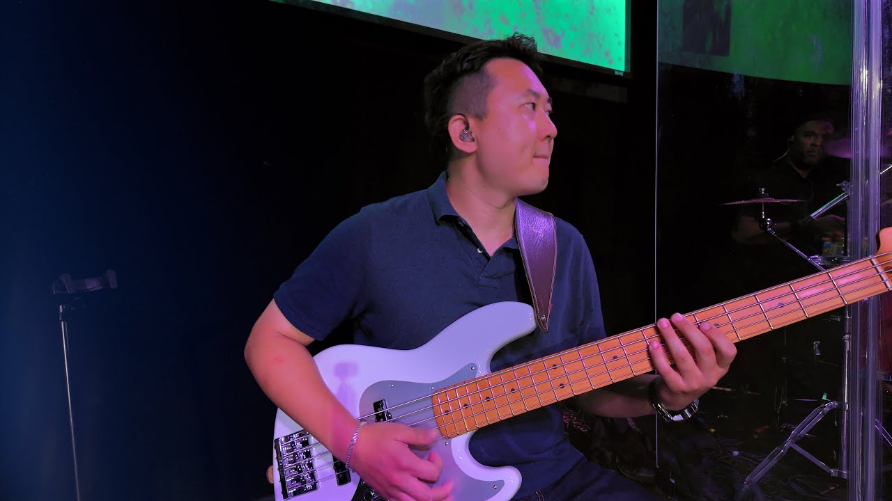 Gospel Bass Worship 🎶 | Jesus The Same, I Call You Jesus, Mighty One, In Jesus Name Fender Ultra II