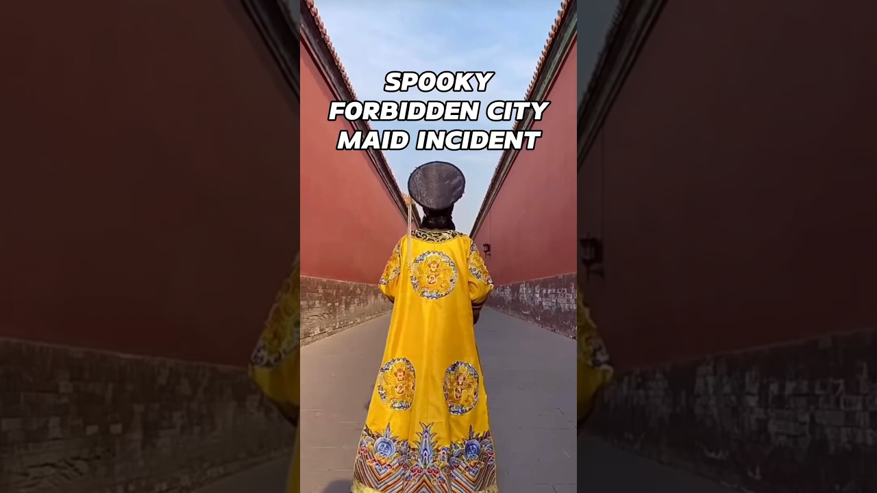 The Spooky Forbidden City Maid Incident 😱 #china #chinesehistory #hauntedhistory #halloween #spooky