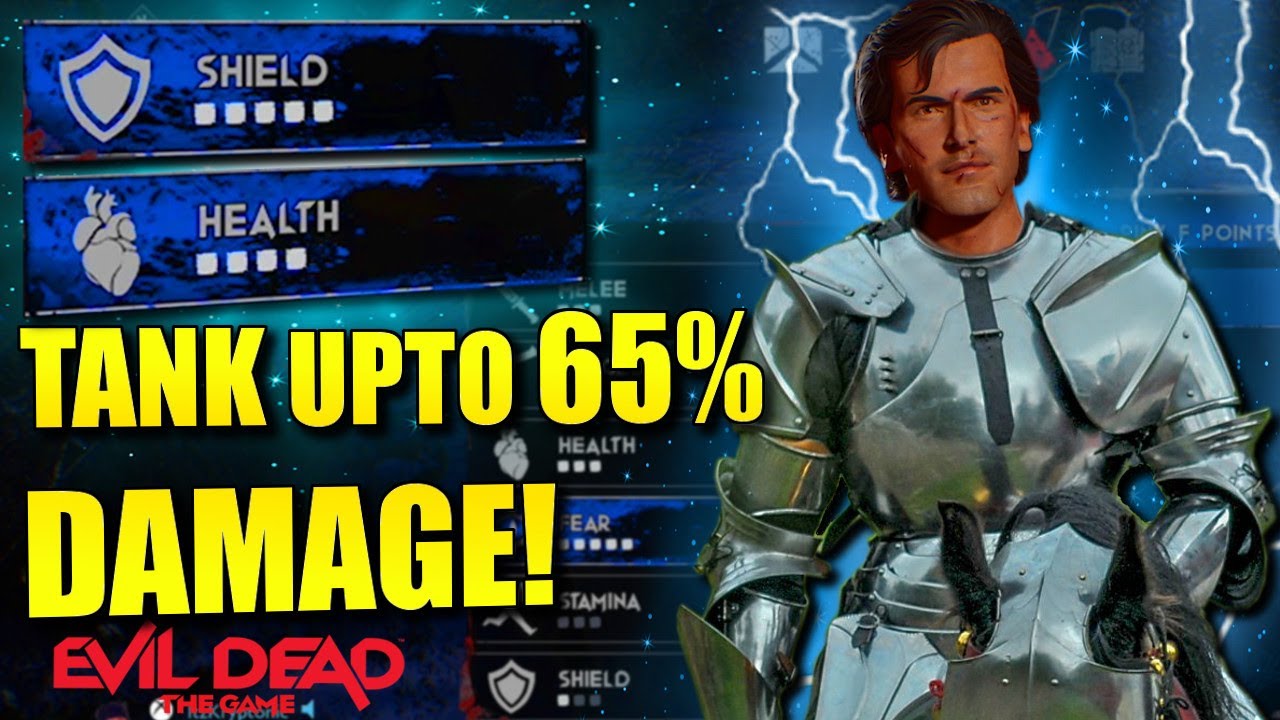 This TANK Warrior Ash Build is Insane... | Evil Dead: The Game (AOD Ash)